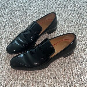 Christian Louboutin - Men’s Dandelion Loafers Patent Calf Leather 39.5